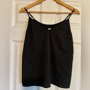 A New Day black Camisole style type, fully lined, size small adjustable straps